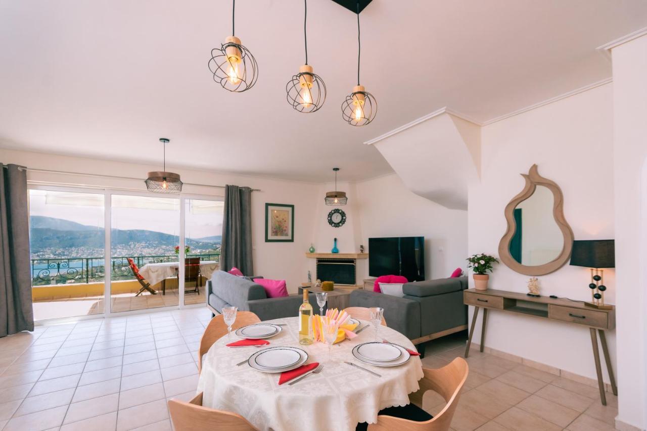 Pórto Ráfti Georgia'S Holiday Apartment With Amazing Sea View מראה חיצוני תמונה